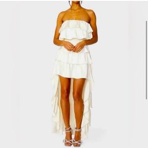 WeWoreWhat Hi-Low silk Wedding/Engagement/Wedding Western - whatever works!